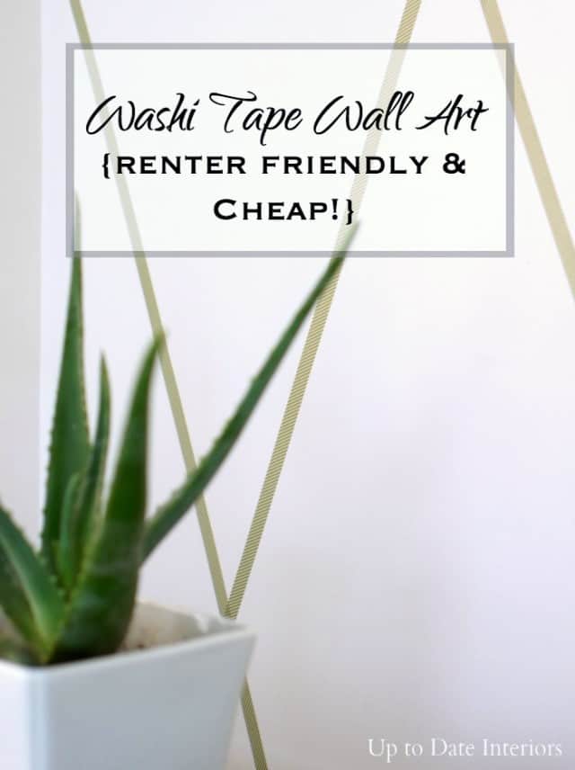 Under a $1 Wall Art and a Wall Art Hop! | Up to Date Interiors